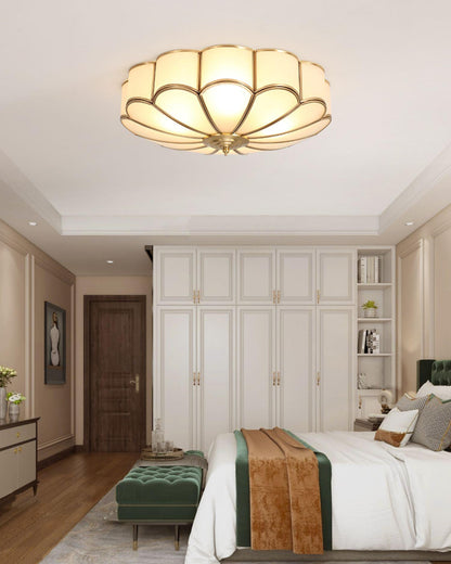 Scalloped Flush Ceiling Light Ceiling lamp