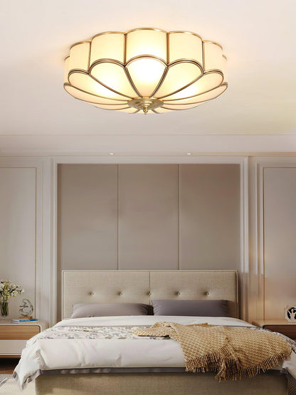 Scalloped Flush Ceiling Light Ceiling lamp