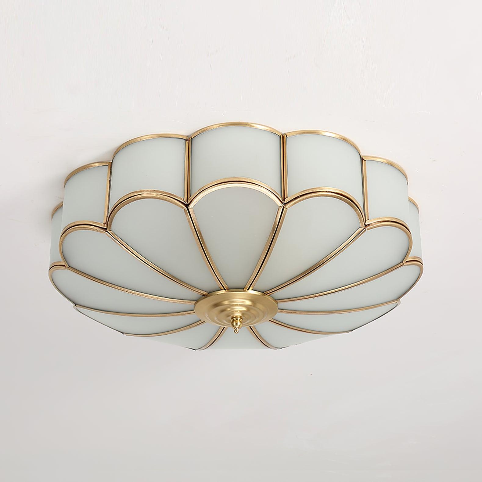 Scalloped Flush Ceiling Light Ceiling lamp