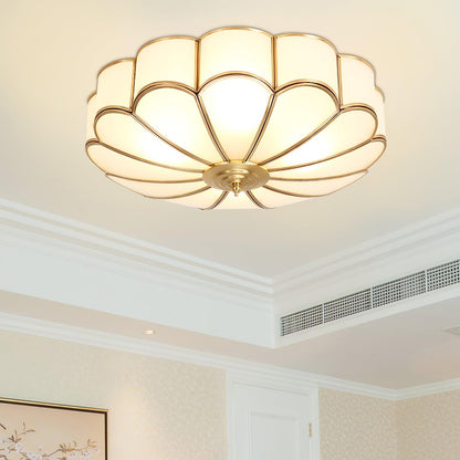 Scalloped Flush Ceiling Light Ceiling lamp