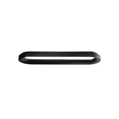 Flowing Cloud Ceiling Lamp L 59.1’’ x W 13.8’’ / Black / Warm Light Ceiling lamp