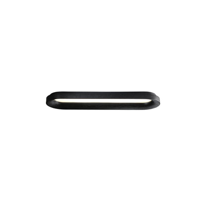 Flowing Cloud Ceiling Lamp L 47.2’’ x W 13.8’’ / Black / Warm Light Ceiling lamp