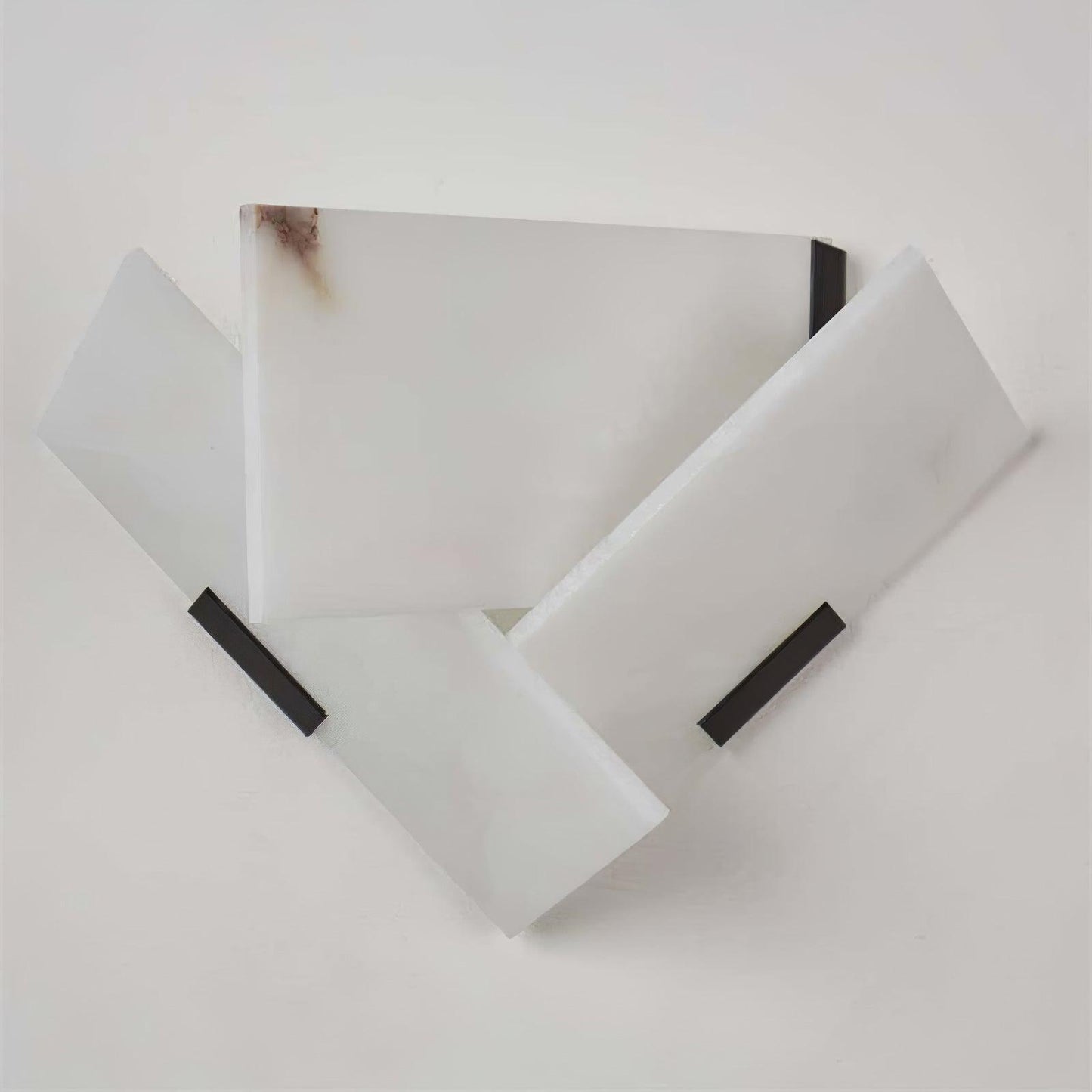 Fly Alabaster Sconce Right Dia 10.2″ x H 8.3″ / Dia 26cm x H 21cm / White / Cool Light Wall lamp