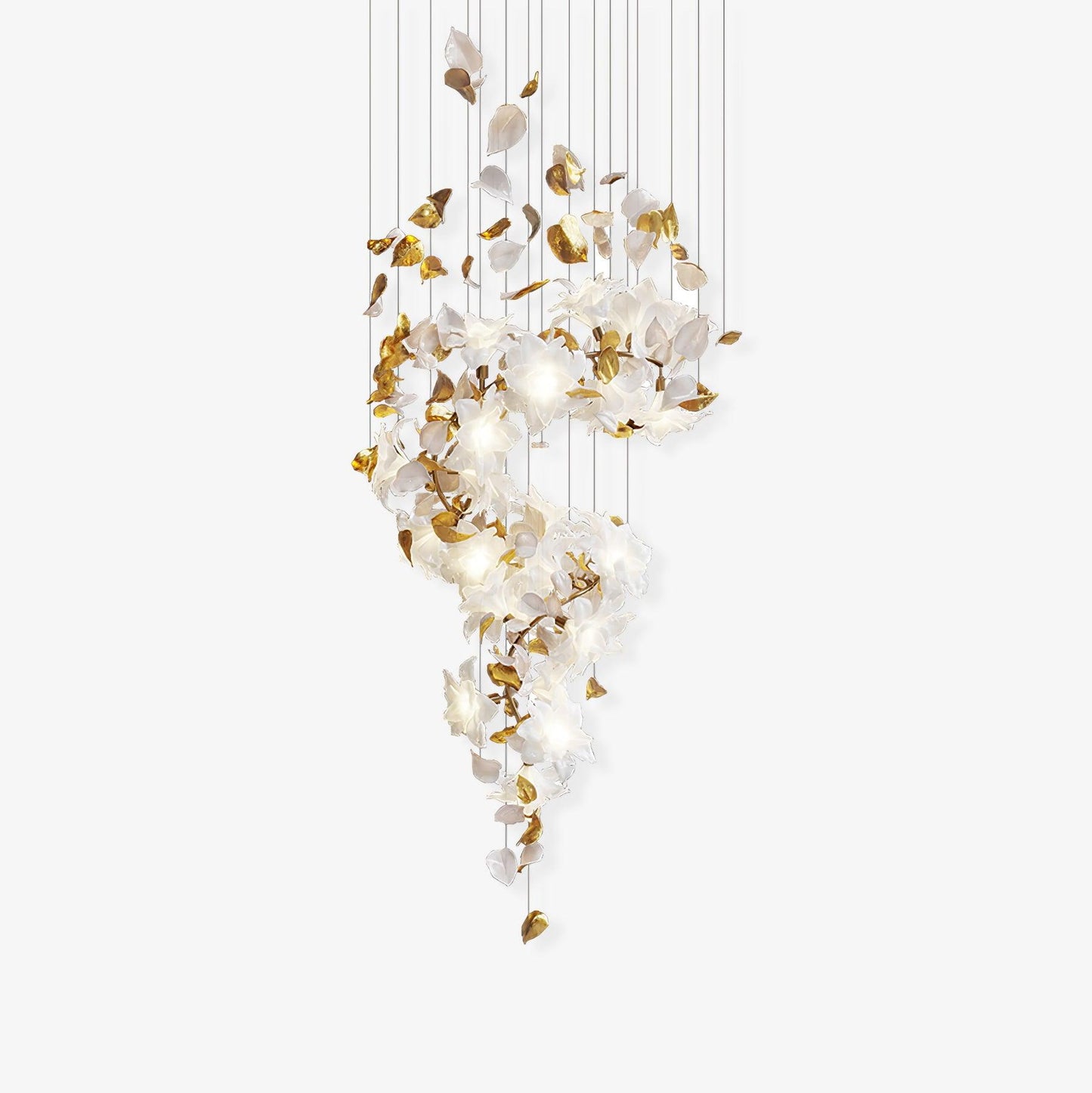 Flying Flowers Fluttering Chandelier Chandelier