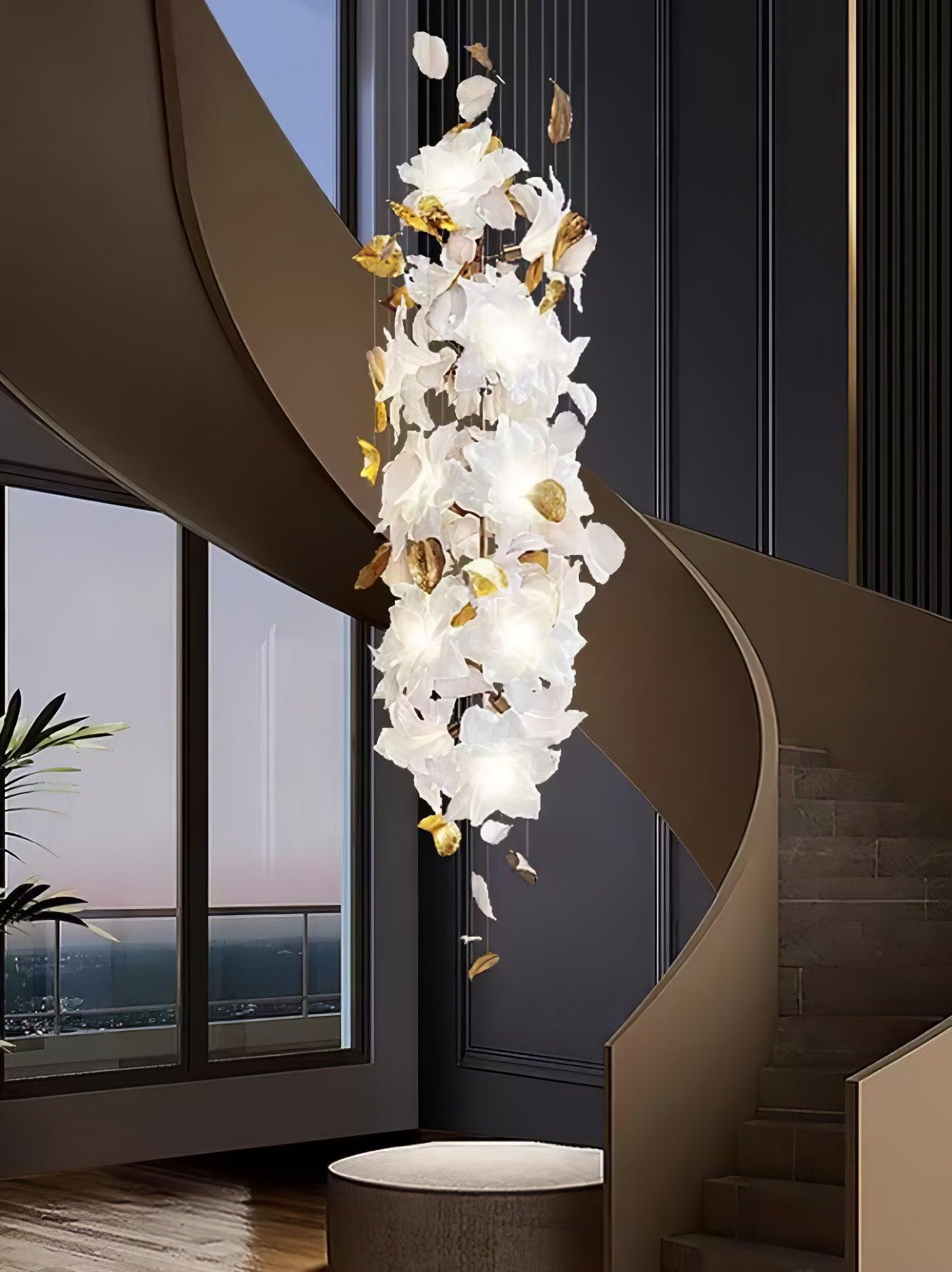 Flying Flowers Fluttering Chandelier Chandelier