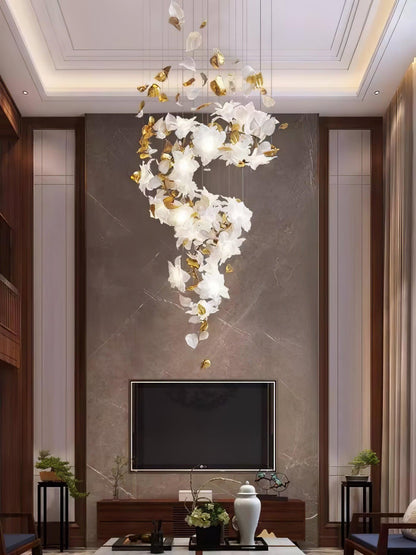 Flying Flowers Fluttering Chandelier Chandelier
