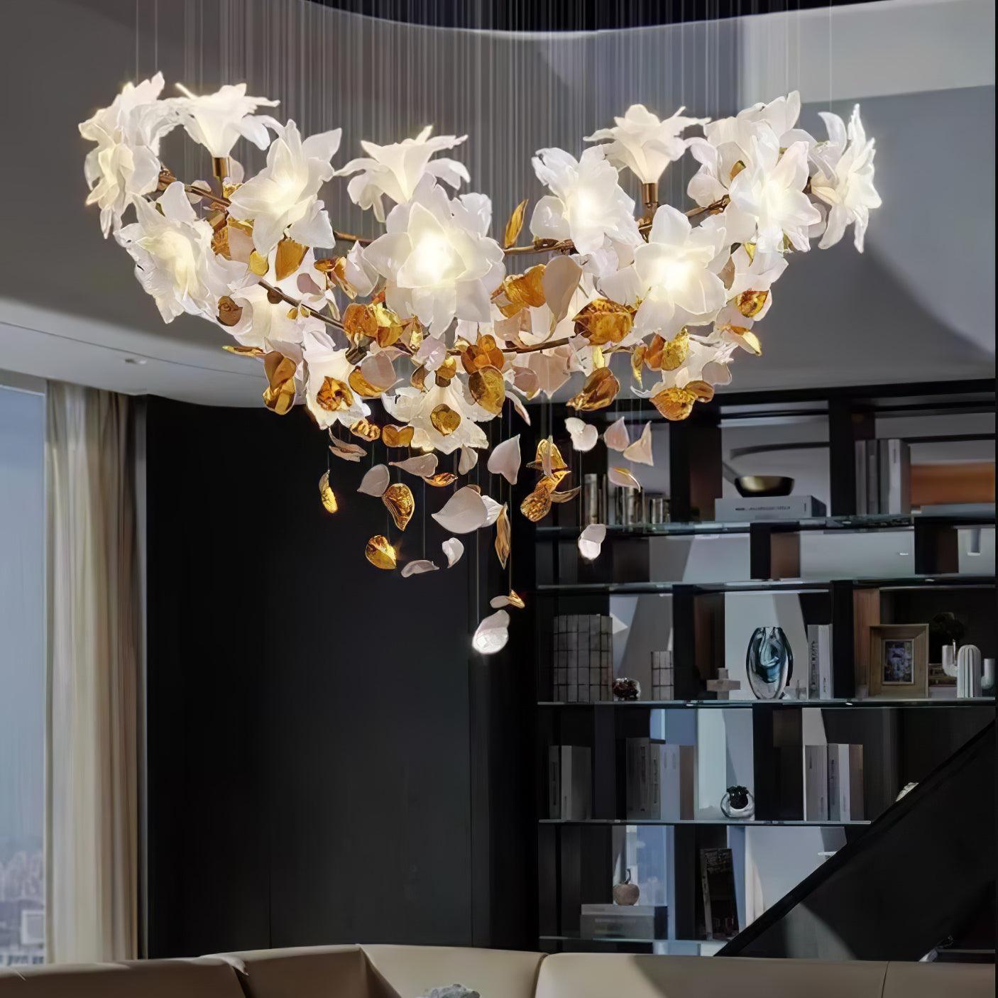 Flying Flowers Fluttering Chandelier Chandelier