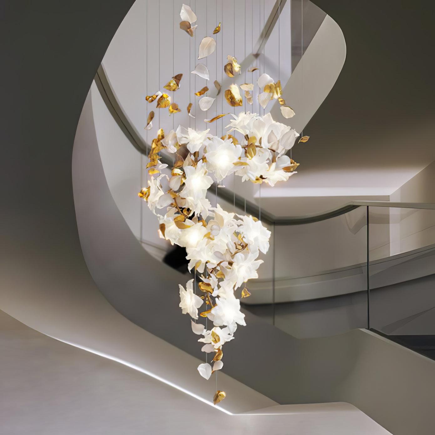 Flying Flowers Fluttering Chandelier Chandelier