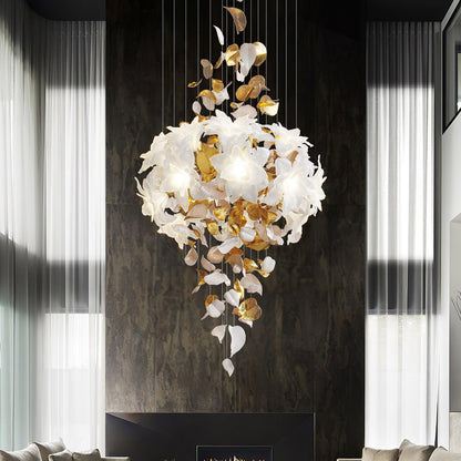 Flying Flowers Fluttering Chandelier Chandelier