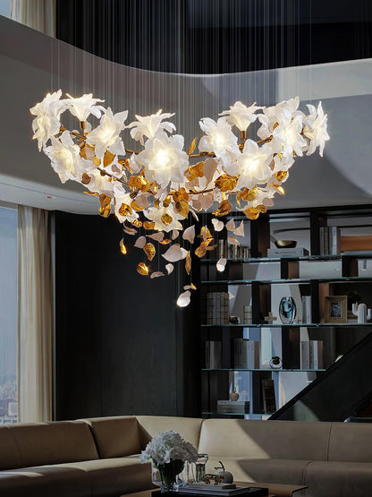 Flying Flowers Fluttering Chandelier Chandelier