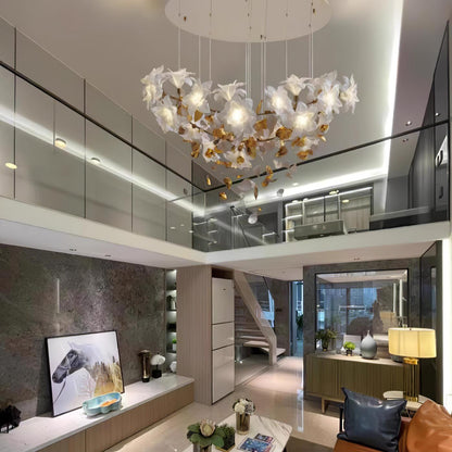 Flying Flowers Fluttering Chandelier Chandelier