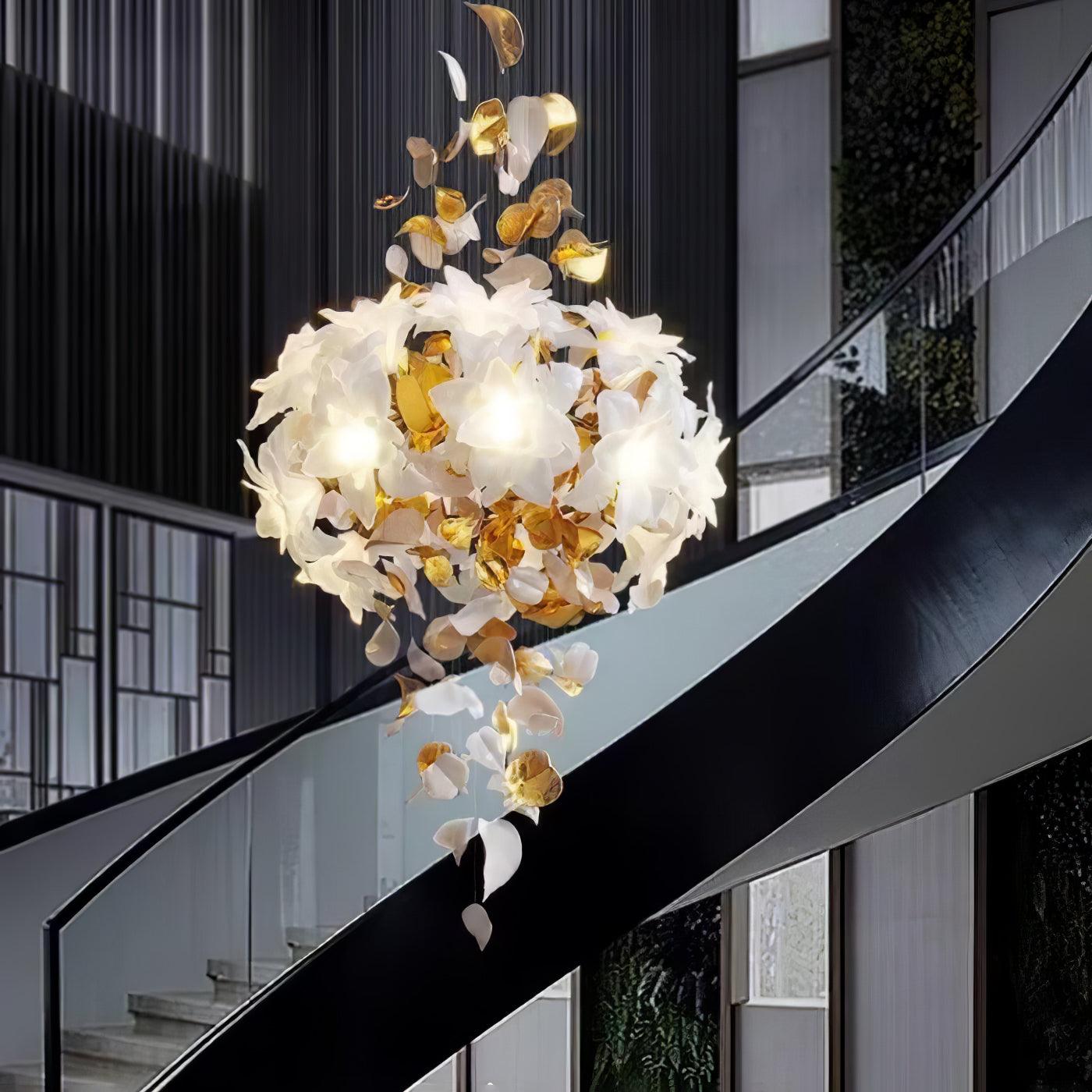 Flying Flowers Fluttering Chandelier Chandelier
