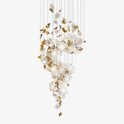 Flying Flowers Fluttering Chandelier Chandelier