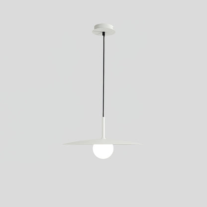 Gea Flying Saucer Pendant Lamp Small ? 9.8″ x H 7.9″ / Dia 25cm x H 20cm / White Pendant light
