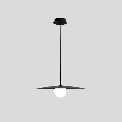 Gea Flying Saucer Pendant Lamp Small ? 9.8″ x H 7.9″ / Dia 25cm x H 20cm / Black Pendant light