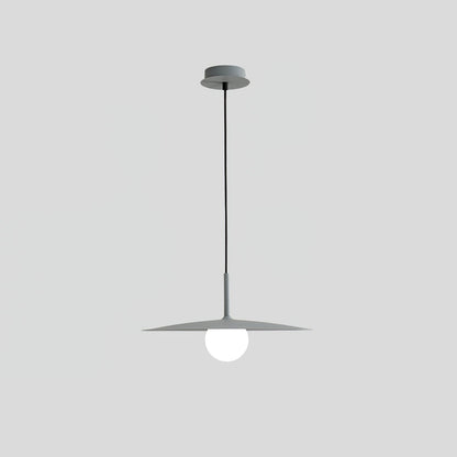 Gea Flying Saucer Pendant Lamp Small ? 9.8″ x H 7.9″ / Dia 25cm x H 20cm / Gray Pendant light