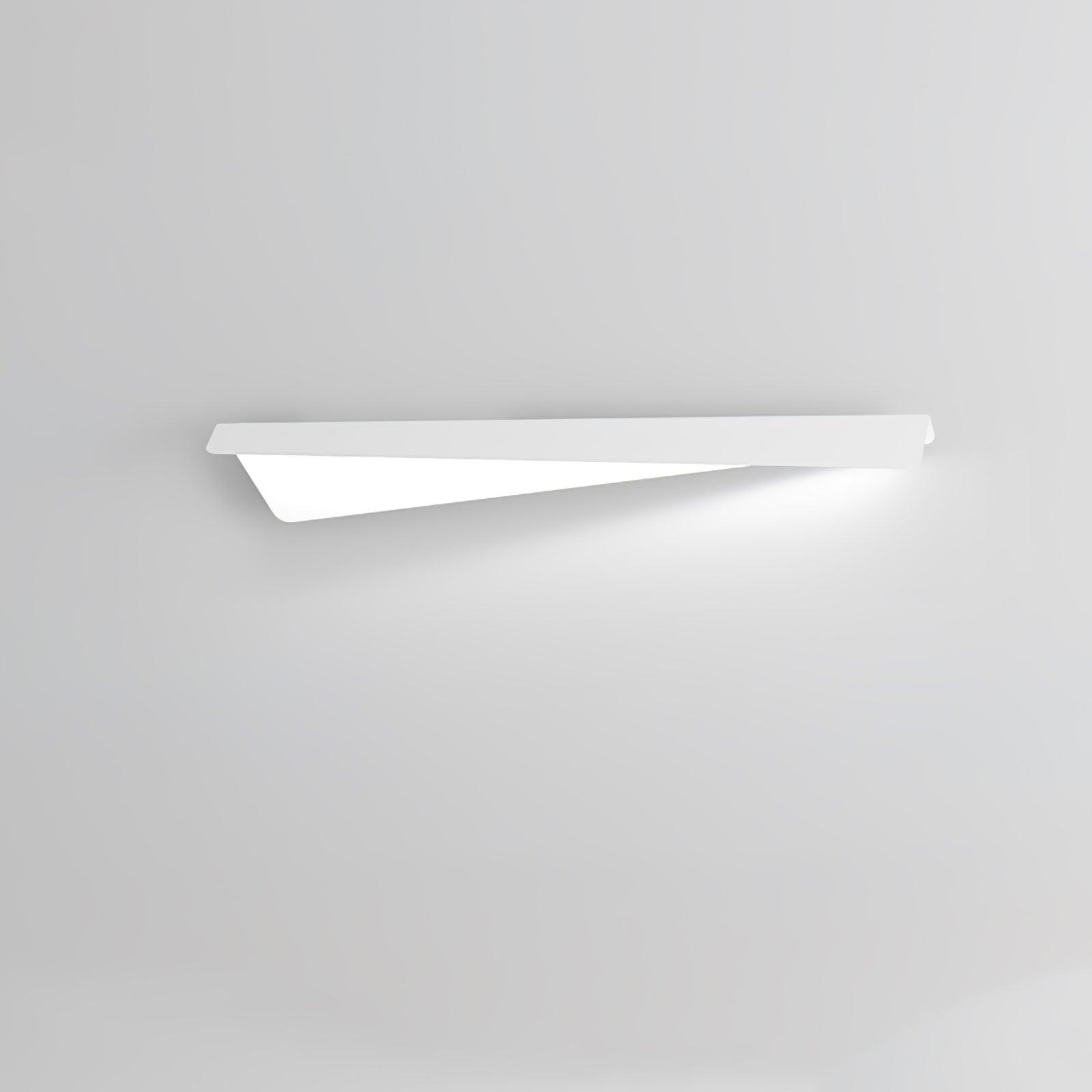 Folding Line Wall Light Dia 28.1″ x H 5.1″ / Dia 71.5cm x H 13cm / White / Three-Color Changing Light Wall lamp