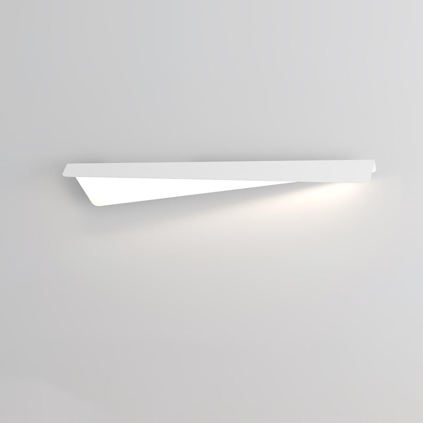 Folding Line Wall Light Dia 35.4″ x H 5.1″ / Dia 90cm x H 13cm / White / Three-Color Changing Light Wall lamp