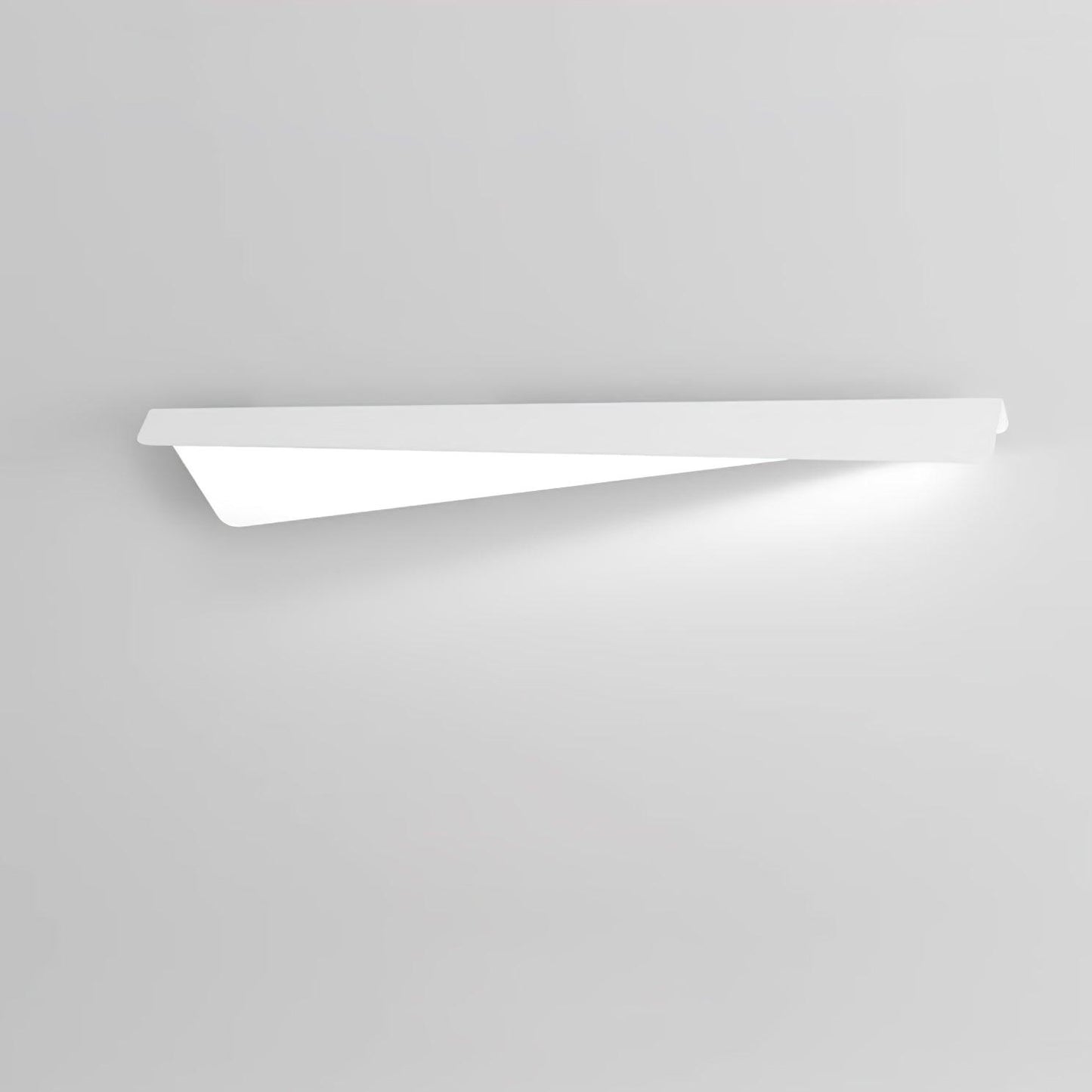 Folding Line Wall Light Dia 48″ x H 5.1″ / Dia 122cm x H 13cm / White / Three-Color Changing Light Wall lamp