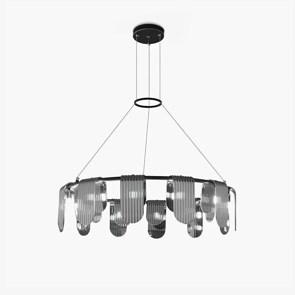 Folioles Brass Chandelier Chandelier