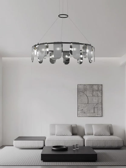 Folioles Brass Chandelier Chandelier