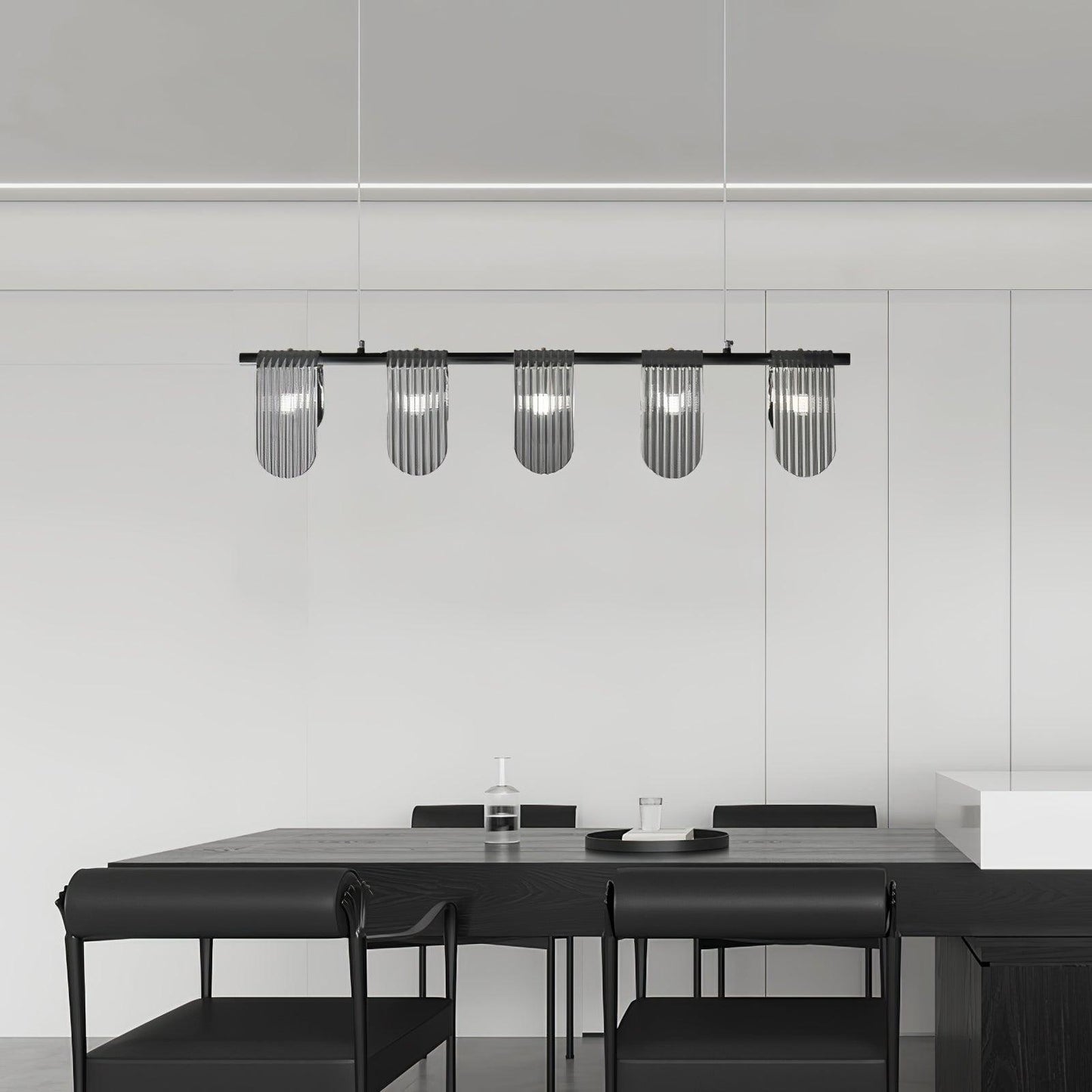 Folioles Brass Chandelier Chandelier