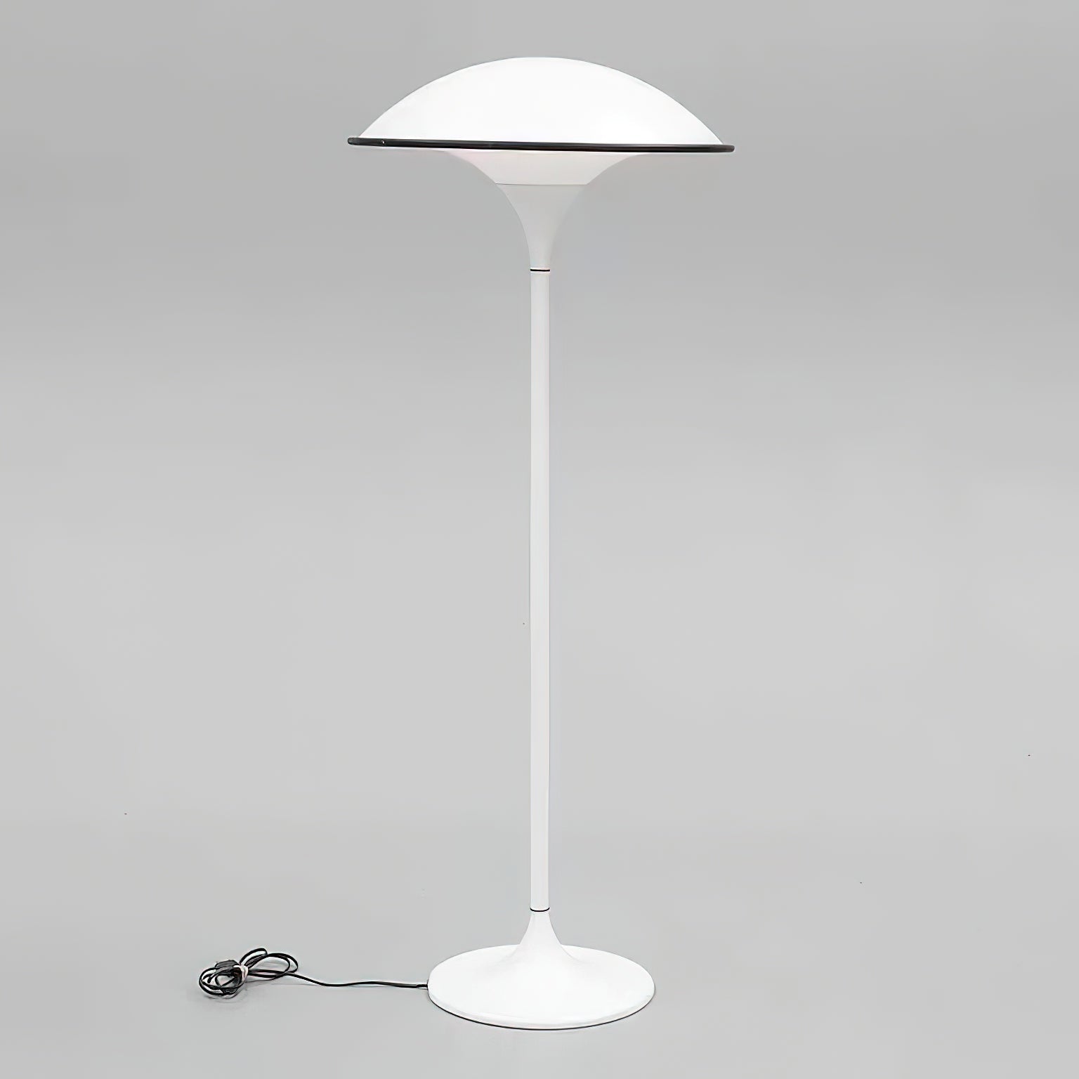 Fontana Floor Lamp Dia 15.7″ x H 54.3″ / Dia 40cm x H 138cm / White & Black / US Plug Floor lamp