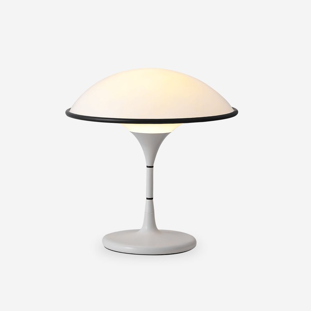 Fontana Table Lamp Dia 15.7″ x H 16.5″ / Dia 40cm x H 42cm / White & Black / US Plug Table lamp