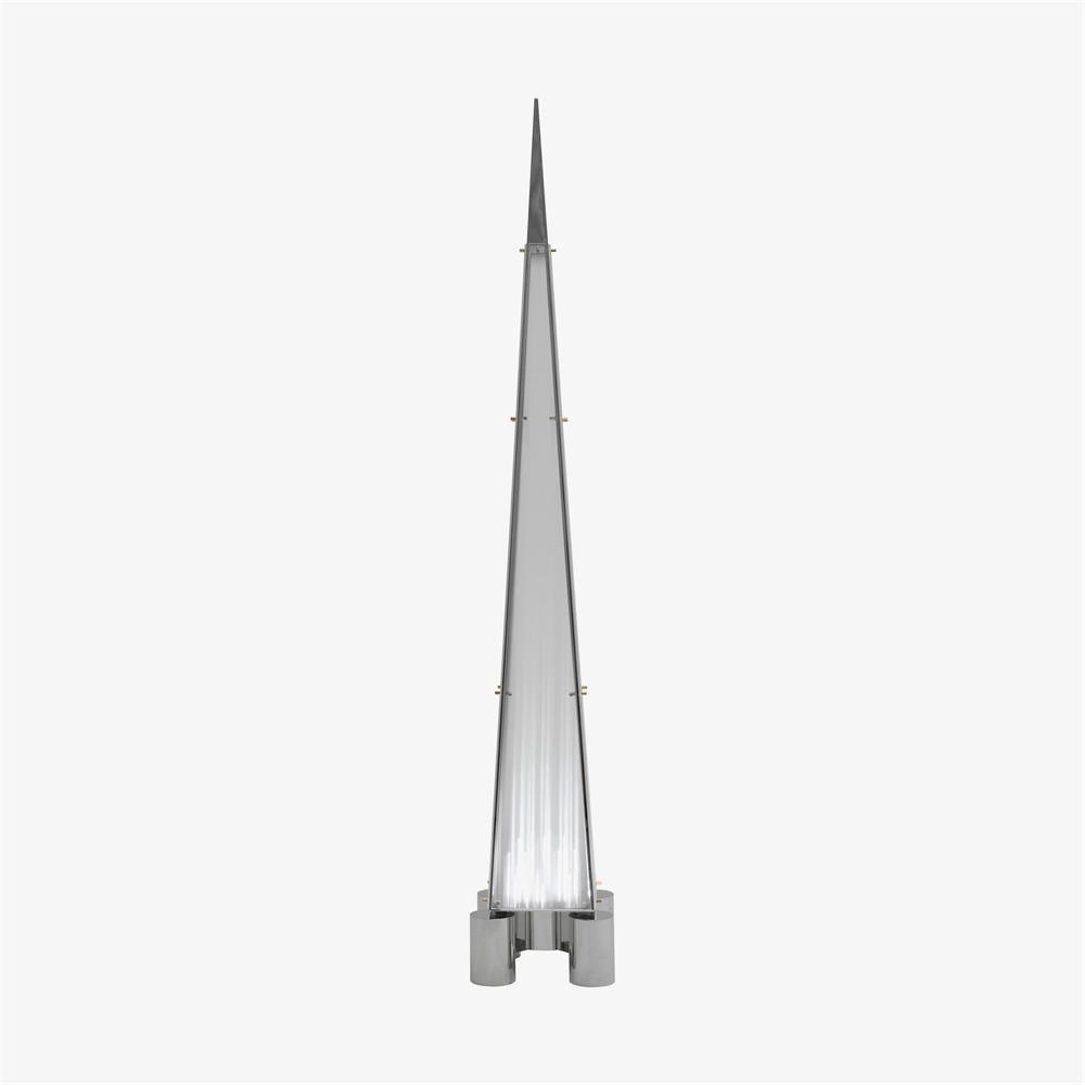 Fragment Floor Lamp Dia 12.5″ x H 79.5″/Dia 32cm x H 202cm / Chrome / US plug Floor lamp