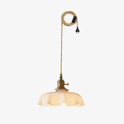 French Flower Pendant Swag Light Pendant light
