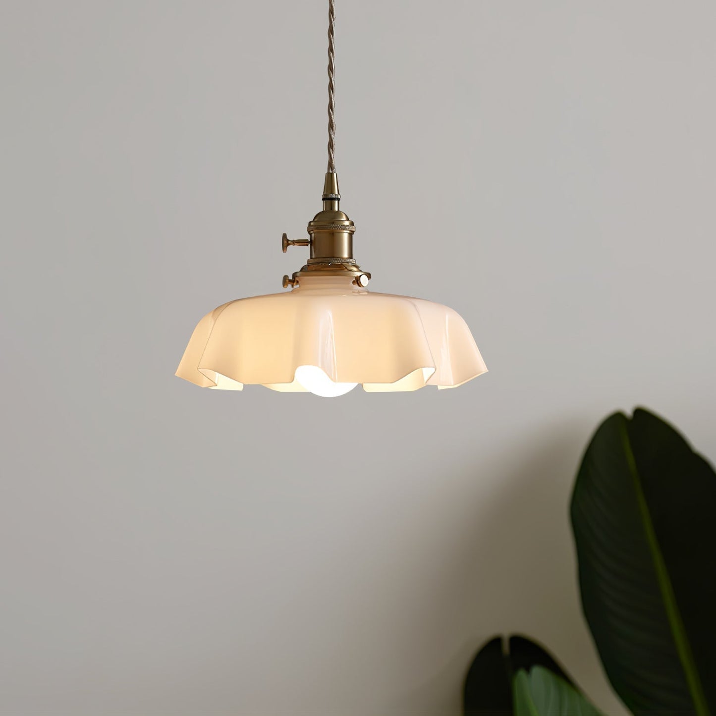 French Flower Pendant Swag Light Pendant light