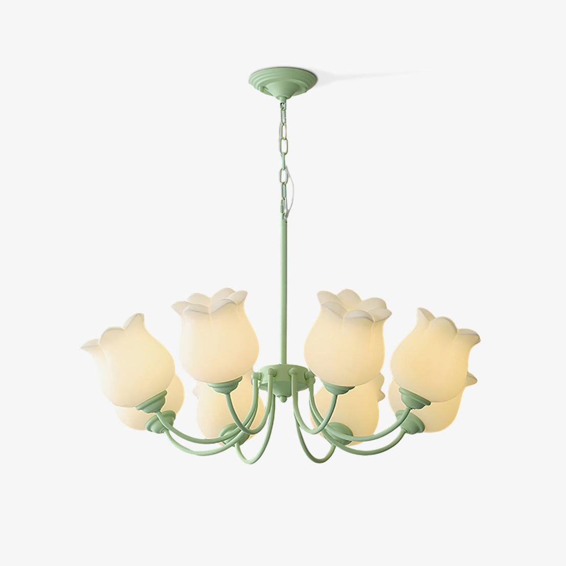 French Lily Chandelier Chandelier