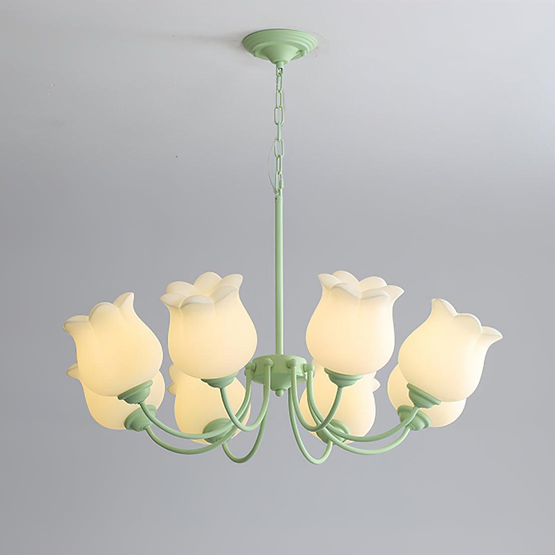 French Lily Chandelier Chandelier