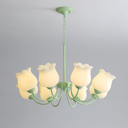 French Lily Chandelier Chandelier