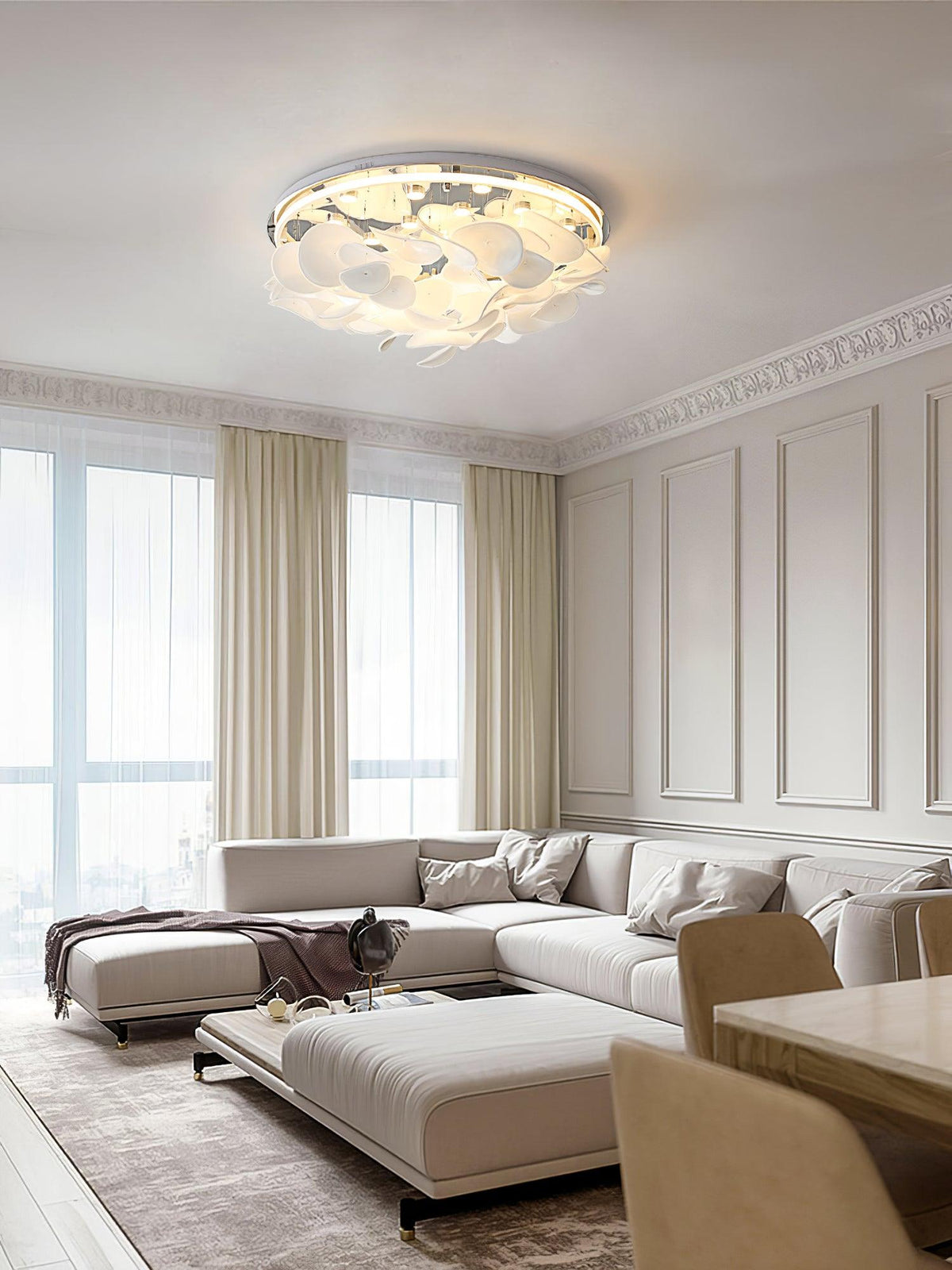 French Radici Petal Ceiling Lamp Ceiling lamp