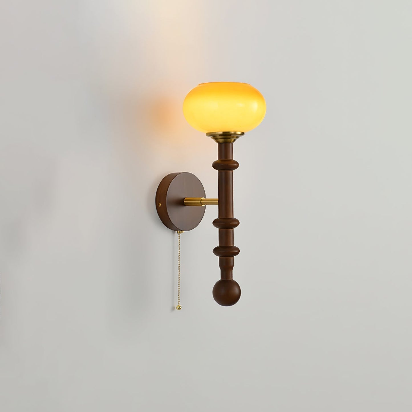 Roma Wall Sconce Model A2: Dia 7.1″ x H 19.7″ / Single Wall lamp