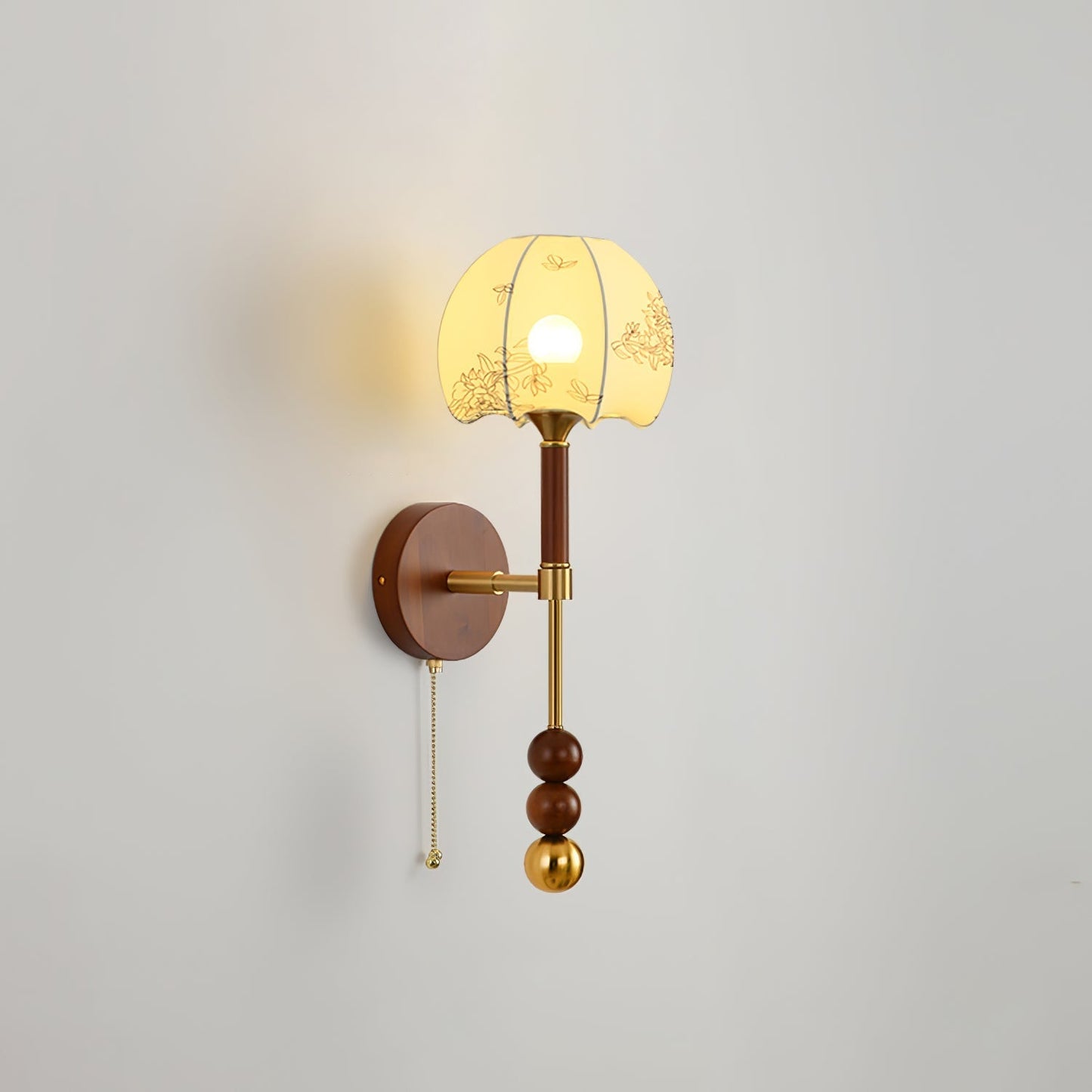 Roma Wall Sconce Model D1: Dia 7.9″ x H 19.7″ / Single Wall lamp