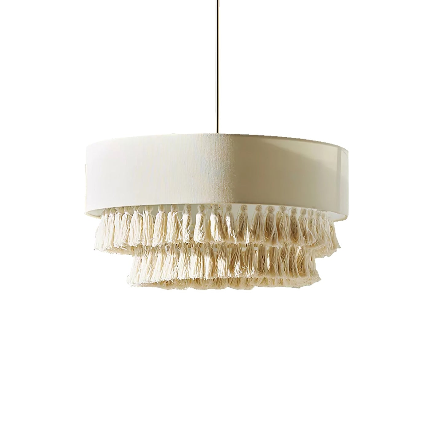 Freya Pendant Pendant Lamp Dia 19.7″ x H 10.2″ / Dia 50cm x H 26cm / Beige Pendant light