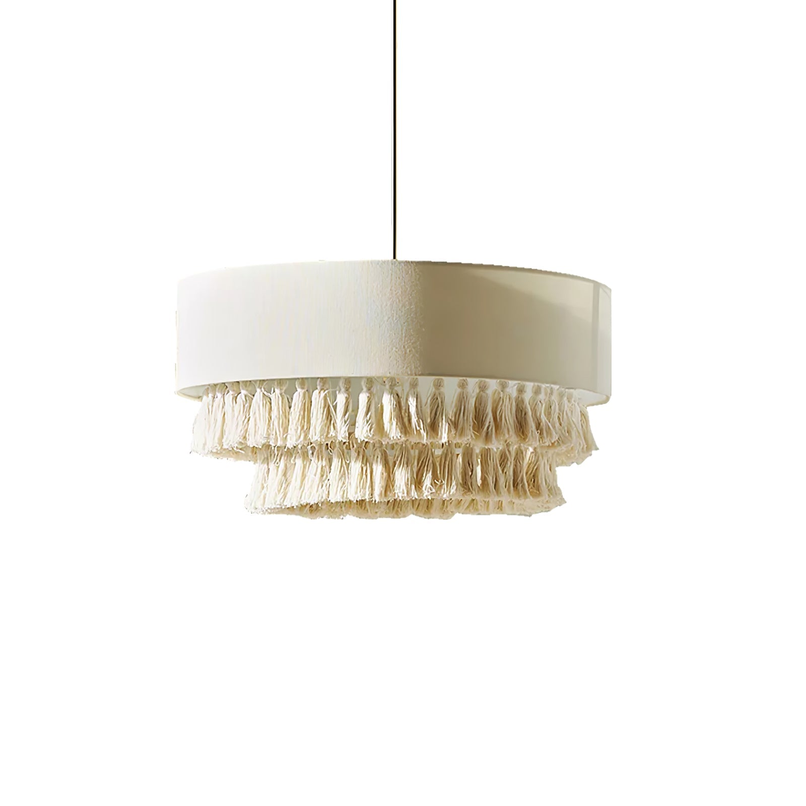 Freya Pendant Pendant Lamp Dia 15.7″ x H 8.3″ / Dia 40cm x H 21cm / Beige Pendant light