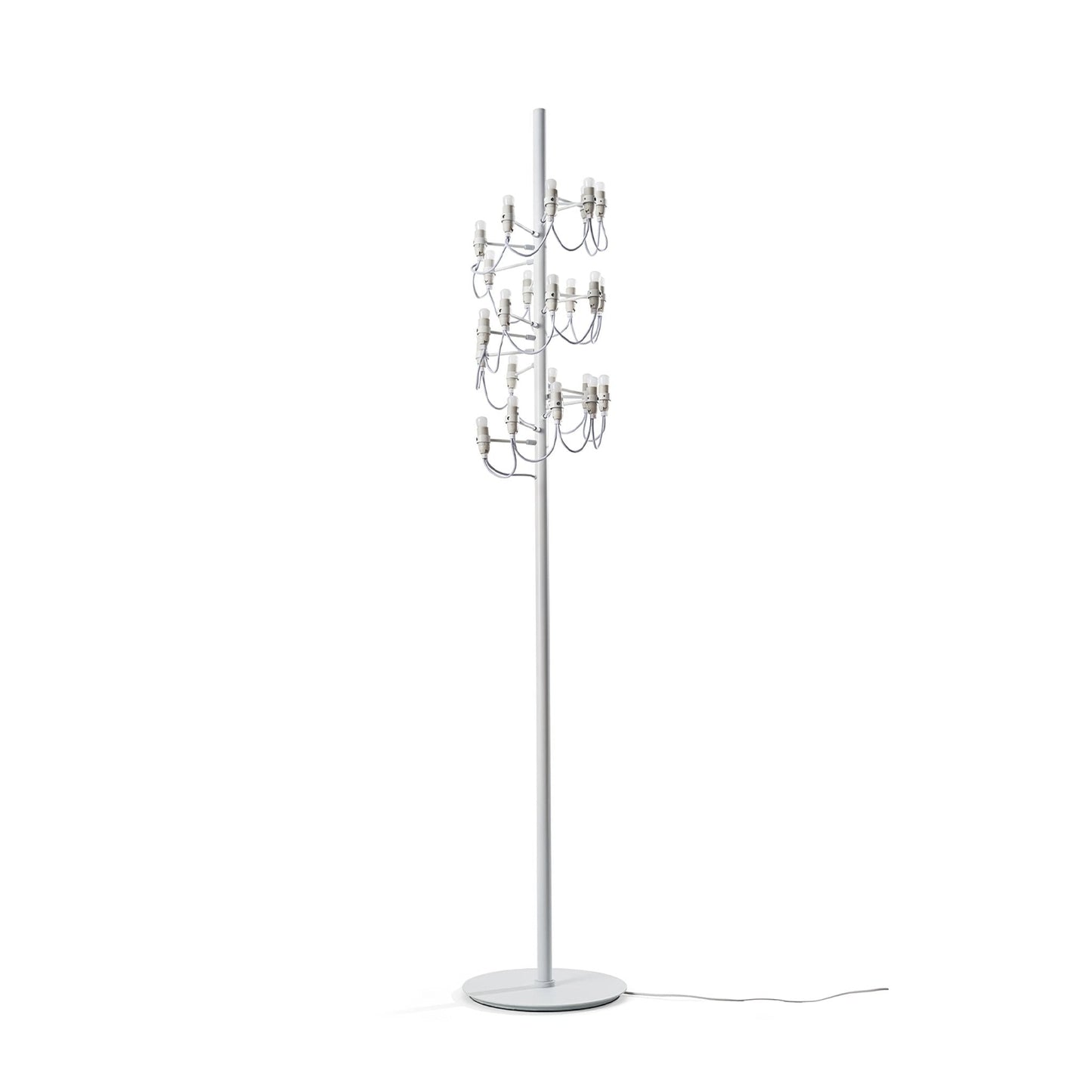 Fruit Floor Lamp Dia 14.6″ x H 78.7″ / Dia 37cm x H 200cm / Matt white / US Plug Floor lamp