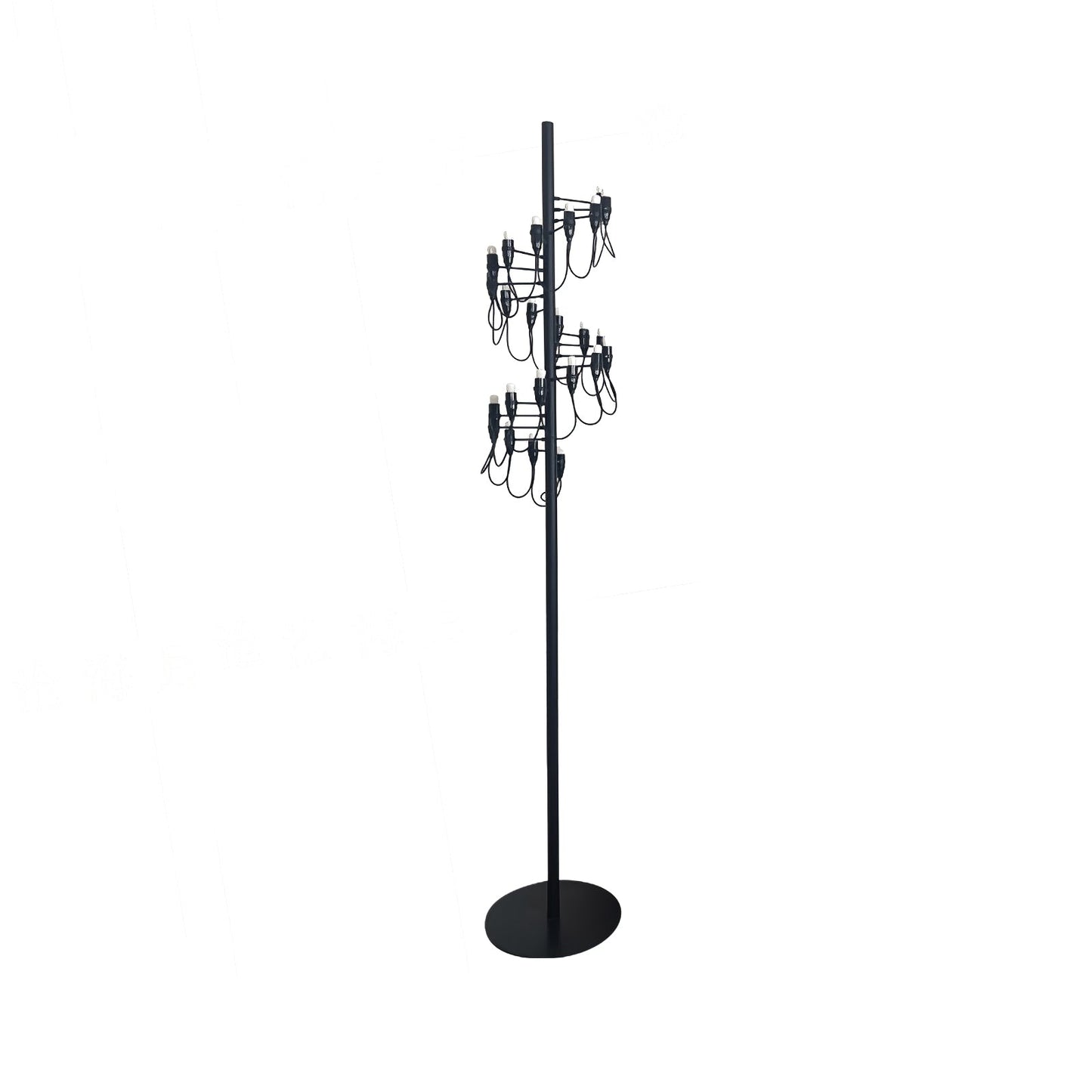 Fruit Floor Lamp Dia 14.6″ x H 78.7″ / Dia 37cm x H 200cm / Matt black / US Plug Floor lamp