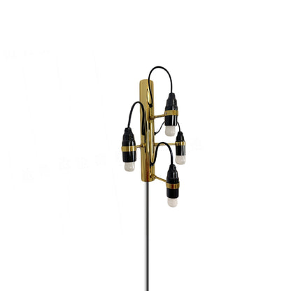 Fruit Plug-in Wall Lamp 4 Heads Dia 7.1″ x H 11.8″ & 1 Piece / Gold / US Plug Wall lamp