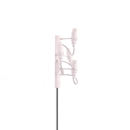 Fruit Plug-in Wall Lamp 4 Heads Dia 7.1″ x H 11.8″ & 1 Piece / Matt White / US Plug Wall lamp