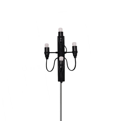 Fruit Plug-in Wall Lamp 4 Heads Dia 7.1″ x H 11.8″ & 1 Piece / Matt black / US Plug Wall lamp