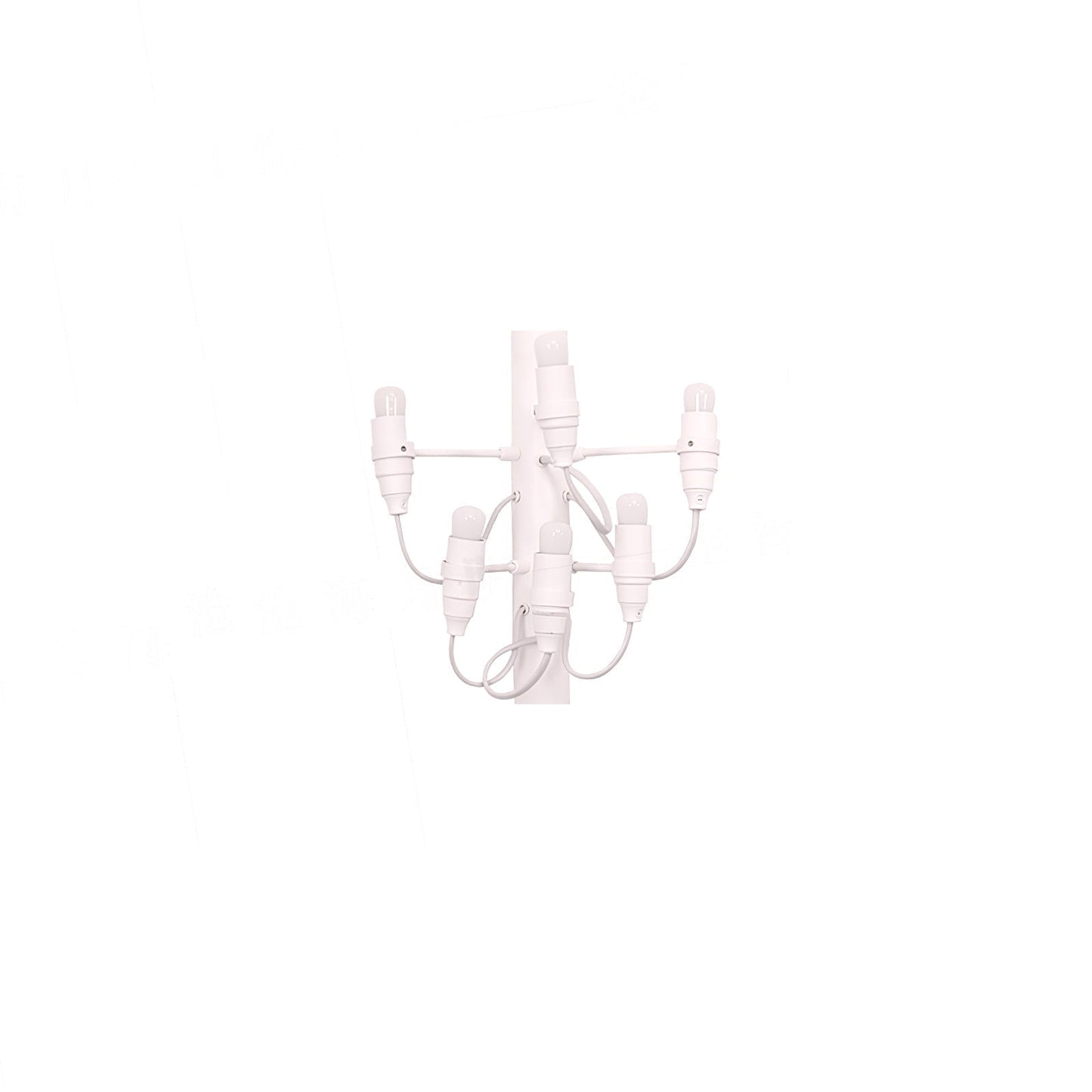 Fruit Wall Lamp 6 Heads Dia 9.5″ x H 10.6″ / Dia 24cm x H 27cm / Matt White / 1 Piece Wall lamp