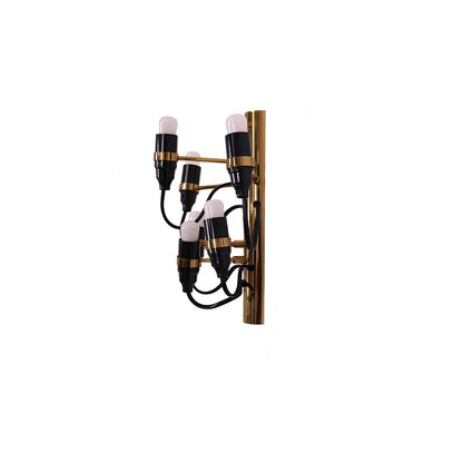 Fruit Wall Lamp 6 Heads Dia 9.5″ x H 10.6″ / Dia 24cm x H 27cm / Gold / 1 Piece Wall lamp