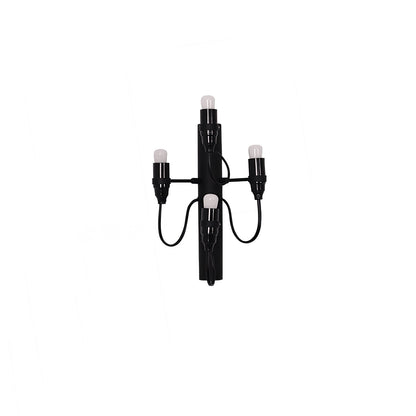 Fruit Wall Lamp 4 Heads Dia 7.1″ x H 11.8″ / Dia 18cm x H 30cm / Matt black / 1 Piece Wall lamp