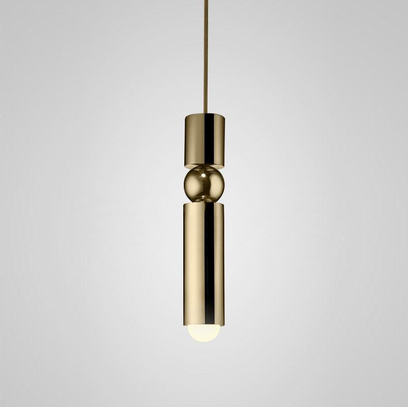 Fulcrum Pendant Light Dia 2.4″ x H 11.8″ / Dia 6cm x H 30cm / Gold Pendant light