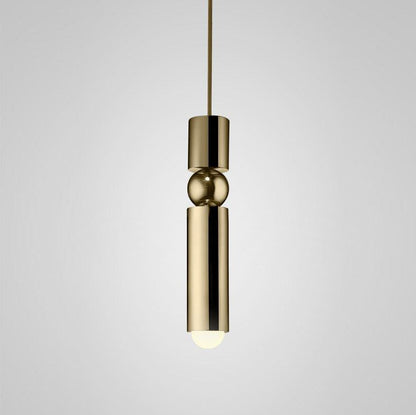 Fulcrum Pendant Light Dia 2.4″ x H 11.8″ / Dia 6cm x H 30cm / Gold Pendant light