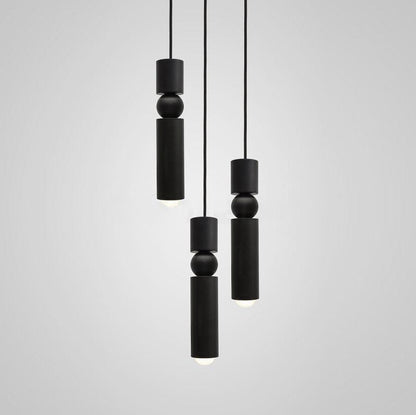 Fulcrum Pendant Light 3heads Dia 11.8″ x H 59″ / Dia 30cm x H 150cm / Black Pendant light